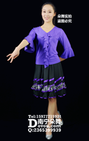 紫色中袖广场舞