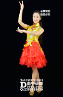 金色双钩短礼服