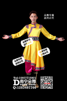 黄衣红裤藏族男装