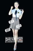 白衣灰裙小时代学生女装