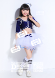 蓝衣白纱裙啦啦操女童服