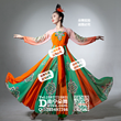 青橙汉唐飘逸古典服