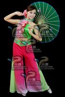 江南绿花装汉族